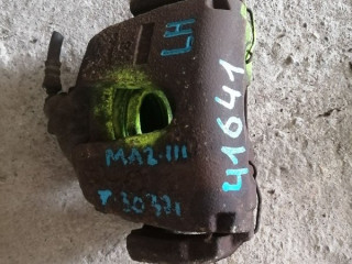 суппорт передний левый Mazda 3 1 поколение [рестайлинг] BK 2007, 1.6 л., бензин, BPYK3371XB