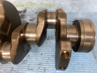 коленвал Mitsubishi Colt 6 поколение (Z20/Z30) 2006, 1.5 л., 4G15T, бензин, МКПП, передний привод, 1100A016