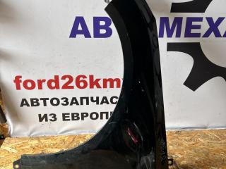 крыло переднее левое Ford Focus 3 поколение CB8 2012, 1.6 л., VVT-i, PNDA, бензин, робот, panther black (metallic), хетчбэк 5 дв., передний привод, правый руль