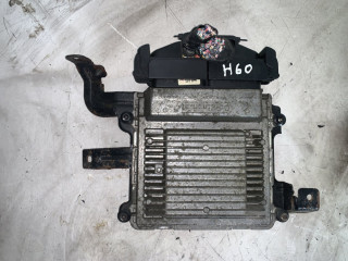 блок управления двигателем Hyundai Elantra MD [рестайлинг] 2013, 1.8 л., G4NB, бензин, АКПП, передний привод, 39100-2EMB0, 39101-2EMB0, 5WY4K17F