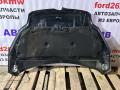 капот Ford Focus 3 поколение CB8 2012, 1.6 л., VVT-i, PNDA, бензин, робот, panther black (metallic), универсал, передний привод, правый руль - фото №3