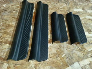 накладка на порог Mazda 3 1 поколение [рестайлинг] BK 2008