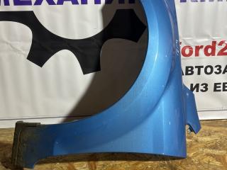 крыло переднее левое Ford Focus 2 поколение [рестайлинг] CB4 2009, 1.6 л., i, SHDA, бензин, 5МКПП, голубой металик, хетчбэк 5 дв., передний привод, правый руль