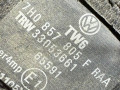 ремень безопасности Volkswagen Transporter T5 2006, 2.5 л., 7H0857805F - фото №7