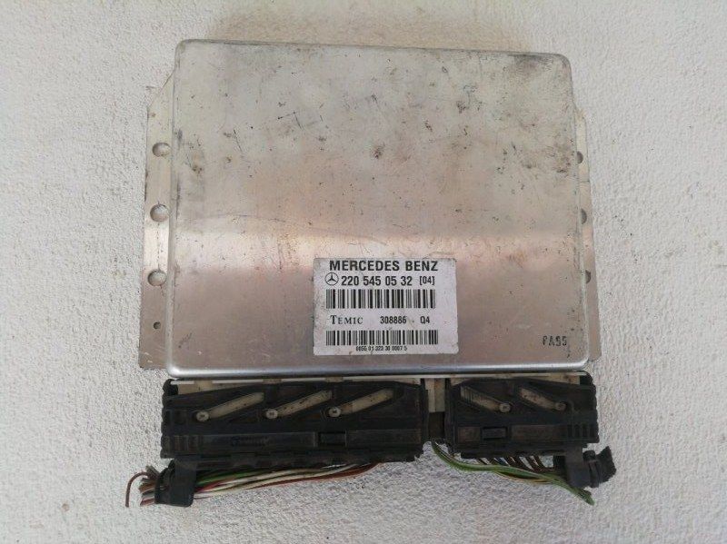 блок управления подвеской Mercedes-Benz S-Класс W220 1999, OM613, 2205450532 - фото №1