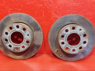 диск тормозной Volkswagen Touran 1 поколение 2005, 1.9 л., BKC, дизель, 1K0615601AB