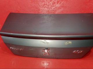 крышка багажника (дверь 3-5) Peugeot 407 1 поколение [рестайлинг] 2009, 9652538780