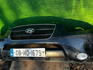 бампер передний Hyundai Santa Fe 2 поколение (CM) 2008, 2.2 л., 865112B020