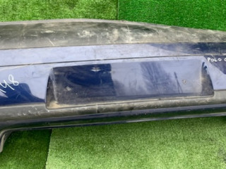 бампер задний Volkswagen Polo 4 поколение 2002, синий, 6Q6807421