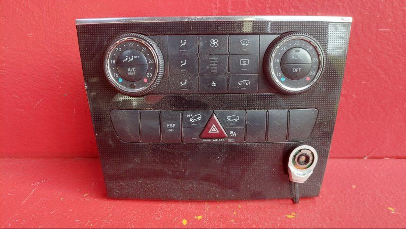 блок управления печки / климат-контроля Mercedes-Benz M-Класс W166 2013, A2518208489, A2518208289 - фото №1