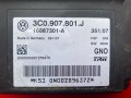 блок управления ручником Volkswagen Passat B6 2006, 1.9 л., BXE, дизель, 3C0907801 - фото №4