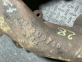 труба приемная глушителя Citroen C5 1 поколение 2001, 9633309780 - фото №4