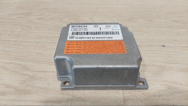 блок AirBag Mercedes-Benz C-Класс W203/S203/CL203 W203 2002, 271.946, 2038207385 - фото №1