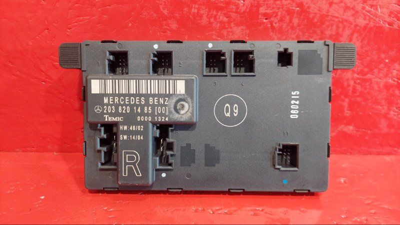 блок комфорта Mercedes-Benz C-Класс W203/S203/CL203 W203 2002, 271.946, 2038201485 - фото №1