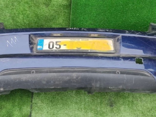 бампер задний Citroen C4 1 поколение 2006, синий, 9650695477