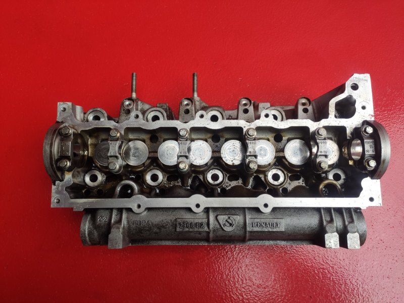 головка блока цилиндров Nissan Qashqai 1 поколение J10 2008, 1.5 л., K9K, дизель, 1104100Q2D - фото №1