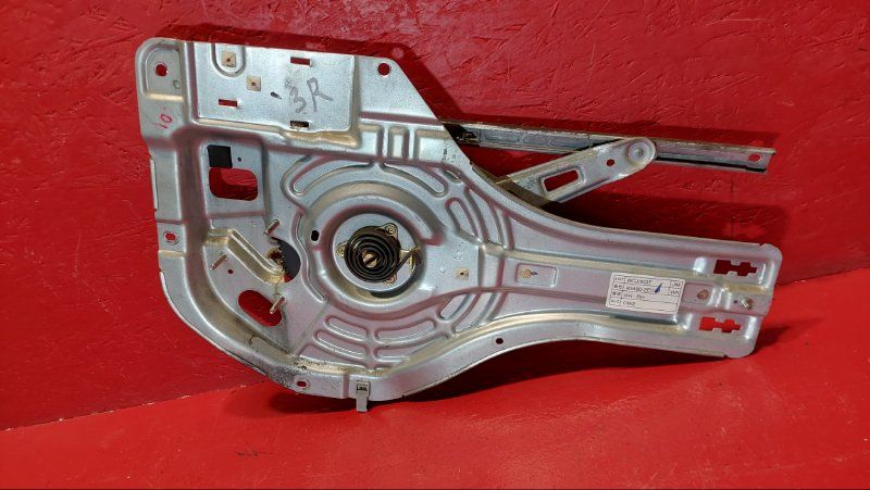 стеклоподъемник задний правый Hyundai Tucson 1 поколение 2006, 2.0 л., D4EA, дизель, 8, 35E15, 6983002210 - фото №1