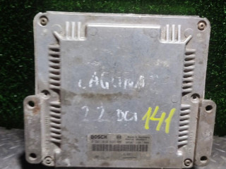 блок управления двигателем Renault Laguna 2 поколение 2002, 2.2 л., 281010637