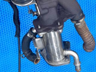 охладитель EGR / Радиатор EGR Renault Duster 1 поколение 2012, 1.5 л., K9K 782, дизель, МКПП, 8200912059