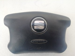 подушка безопасности водителя SEAT Alhambra 1 поколение [рестайлинг] 2004, 1.8 л., AWC, бензин, 7M7880201G