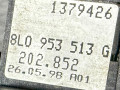 переключатель подрулевой (стрекоза) Volkswagen Sharan 1 поколение [рестайлинг] 2002, 1.9 л., 8L0953513G - фото №6