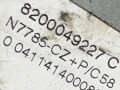 подушка безопасности пассажира Renault Scenic 1 поколение [рестайлинг] 2001, 8200049227C - фото №3