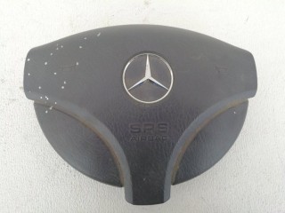 подушка безопасности водителя Mercedes-Benz A-Класс W168 1999, OM166, 1684600198