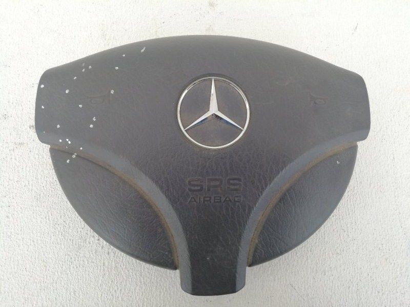 подушка безопасности водителя Mercedes-Benz A-Класс W168 1999, OM166, 1684600198 - фото №1