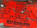 компрессор кондиционера Mitsubishi Carisma 1 поколение 1998, AKC200A072 - фото №7