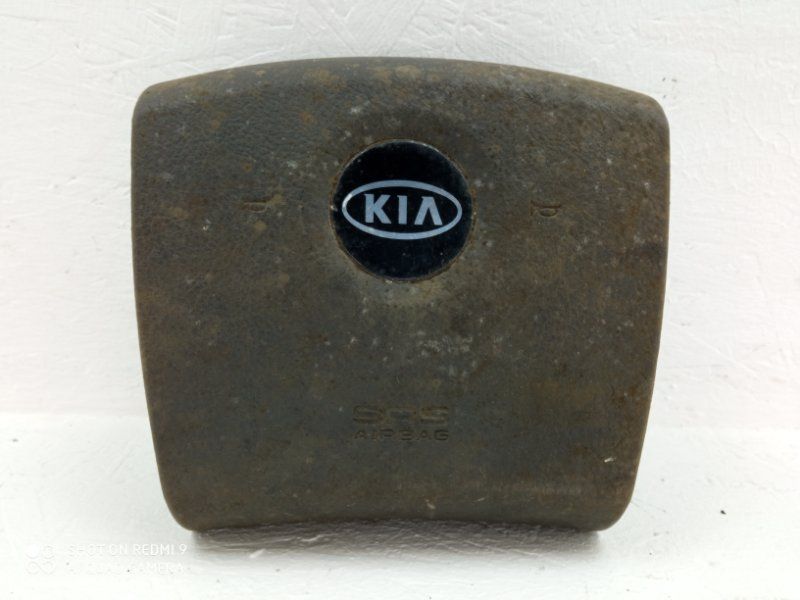 подушка безопасности водителя Kia Sorento 1 поколение 2005, 2.5 л., D4CB, дизель, 600992005 - фото №1