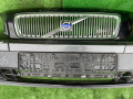 бампер передний Volvo V70 2 поколение 2004, черный - фото №2