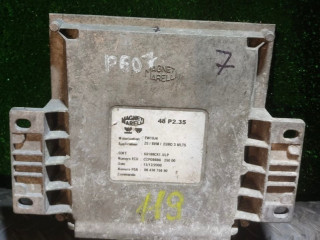 блок управления двигателем Peugeot 607 1 поколение 2001, 2.0 л., 9643675680