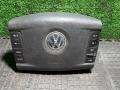подушка безопасности водителя Volkswagen Touareg 1 поколение 2006, 7L6880201EB - фото №2