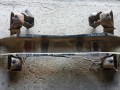 балка подвески задняя Volkswagen LT 2 поколение 2005, 2.5 л., AGX, дизель, 2D0401031C - фото №4
