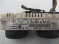 блок управления печки / климат-контроля Mercedes-Benz M-Класс W163 [рестайлинг] 2002, OM612, 1638204289 - фото №3