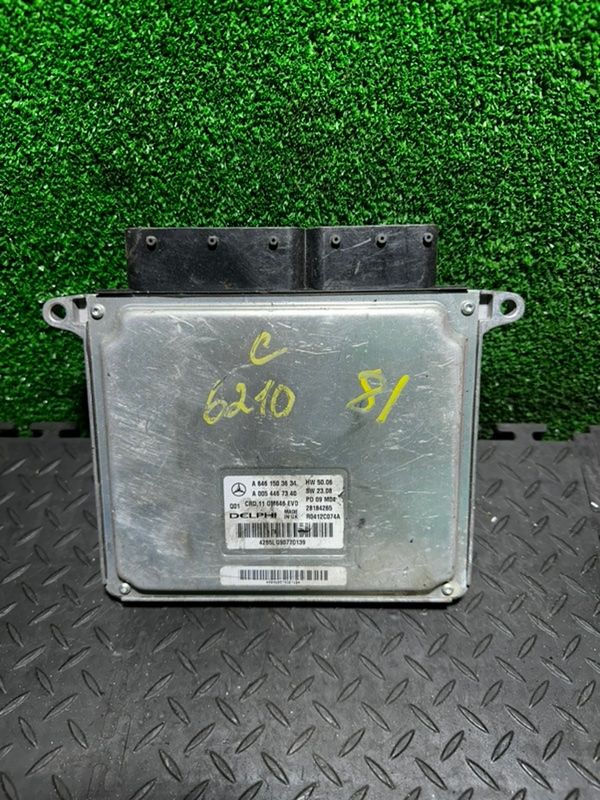 блок управления двигателем Mercedes-Benz C-Класс W204/S204 2010, A6461503634 - фото №1
