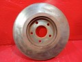 диск тормозной передний Nissan Qashqai 1 поколение J10 2008, 1.5 л., K9K, дизель, 40206JD00A - фото №2