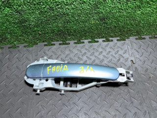ручка наружная задняя левая Skoda Fabia 1 поколение [рестайлинг] 2007, 5J0837886C