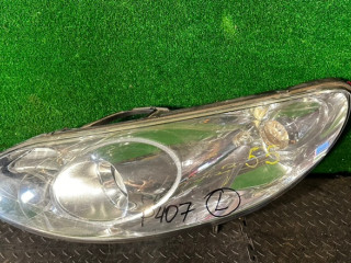 фара левая Peugeot 407 1 поколение 2005, 301213601