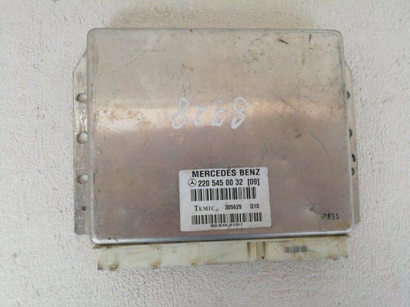 блок управления подвеской Mercedes-Benz S-Класс W220 1999, OM112, 2205450032 - фото №1