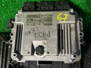 блок управления двигателем Peugeot 407 1 поколение 2004, 1.6 л., 281011633, 9653958980