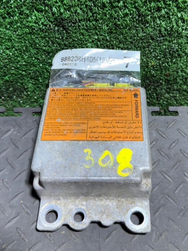 блок AirBag Nissan X-Trail T30 2004, 2.2 л., 988208H405 - фото №1