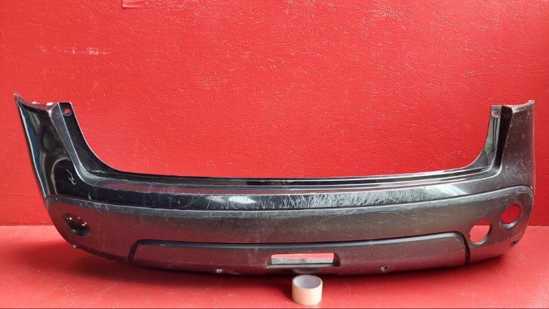 бампер задний Nissan Qashqai 1 поколение J10 2008, 1.5 л., K9K, дизель, 85022JD00H - фото №1