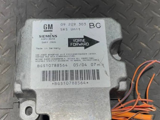 блок AirBag Opel Zafira 1 поколение (A) [рестайлинг] 2004, 9229303