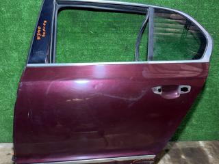 дверь задняя левая Skoda Superb 2 поколение 2010, 1.8 л., бензин, МКПП
