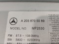 магнитола Mercedes-Benz C-Класс W203/S203/CL203 W203 2002, 271.946, A2038705089 - фото №5