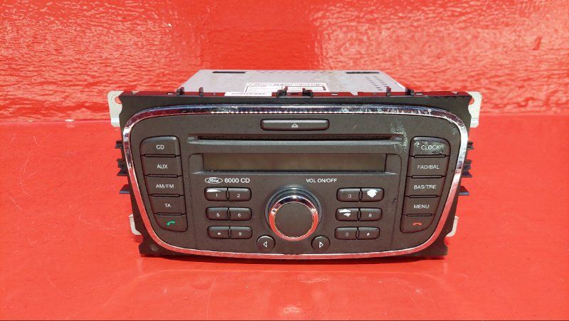 магнитола Ford Focus 2 поколение 2008, 1.6 л., SHDA, бензин, 7M5T18C815 - фото №1