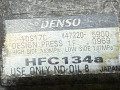 компрессор кондиционера Honda Accord 7 поколение 2005, 2.2 л., 4472205800 - фото №7