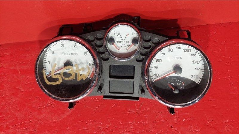 щиток приборов (приборная панель) Peugeot 207 1 поколение 2007, 1.4 л., KFU (ET3J4), бензин, 9662904080 - фото №1