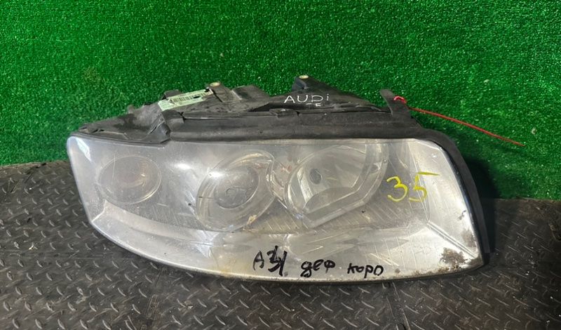 фара правая Audi A4 B6 2004, 8E0941004G - фото №1